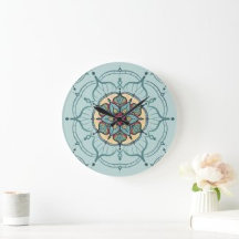 Clockwork Mandala Pattern