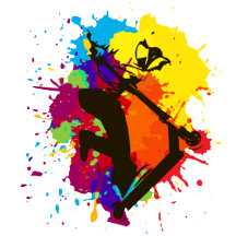 Kids freestyle scooter hoodies