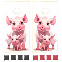 Animal Cornhole Boards and Bags