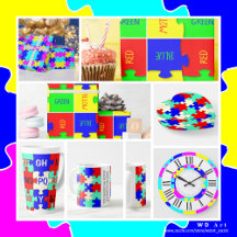 Colorful Jigsaw Puzzle Art