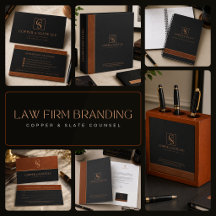 Copper & Slate Counsel | Luxury Law Firm Branding