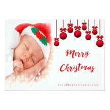 Modern Christmas cards and stickers