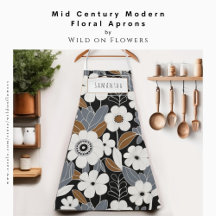 WOMEN'S RETRO FLORAL APRON COLLECTION