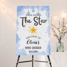 A Splash of Joy: Watercolor Baby Shower Invitation