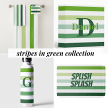 Stripes in Green