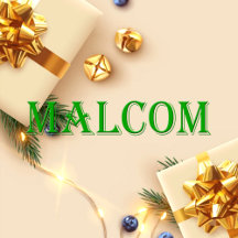 Malcom Name T-Shirt