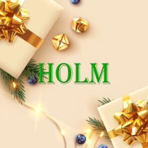 Holm Name T-Shirt