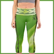 Leggings Capri  taille haute/ tribal Amazone