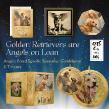 Golden Retriever Custom Sympathy Expressions