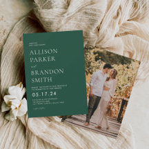 Emerald Green Wedding