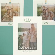 Rejoice: Monogram Wreath Holiday Set