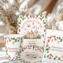 Strawberry Enchanted Fairy Garden