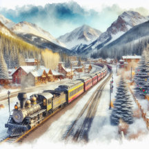 Vintage Train Cards and Gifts