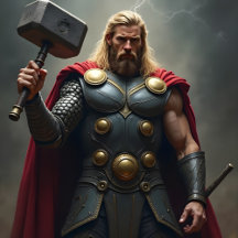 Thor, God of Thunder notebooks and planners