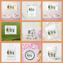 Cute Cartoon Woodland Animals Band 