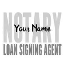 Notary Loan Signing Agent Big Font