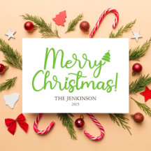 SIMPLE MERRY CHRISTMAS SCRIPT TYPEFACE COLLECTION
