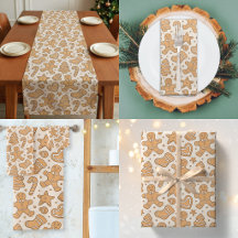 Gingerbread Man Themed Christmas Home Collection