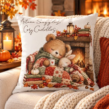 Cozy Autumn Throw Pillows 
