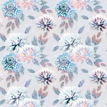 Elegant floral retro pattern.