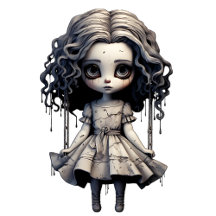 Cute Scary Spooky Doll