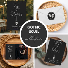 Gothic Skull Wedding Collection