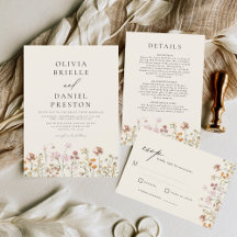 BOHO WILDFLOWER WEDDING COLLECTION