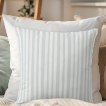 Watercolor Stripe Pattern Home Decor Collection