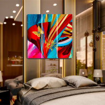 The “Golden Butterfly” Marble Wall Art 