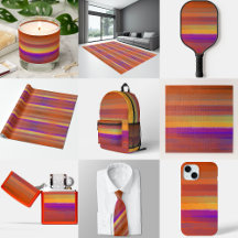 Glowing Sunrise Salty Watercolor Pop Of Color Art 