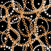 Chic Gold Chain - Pattern Mix