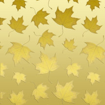 Pattern: Golden Autumn leaves 