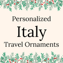 🇮🇹 Italy Travel Ornaments