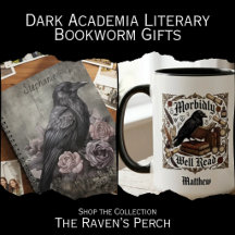Dark Academia Literary - Bookworm Gifts