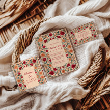 Antique Botanical Valentine Party