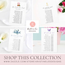 He Said She Said Bridal Shower Games