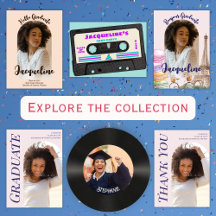 Popular Retro Photo Graduation 2025 Invitations