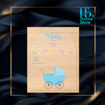  Baby Shower Invitation Cards - Boys