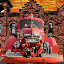1947 International Fire Truck Design