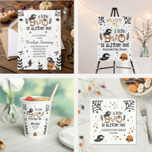 a little boo is almost due halloween baby shower
