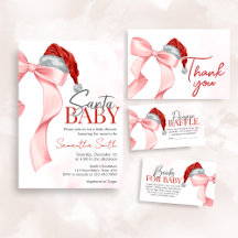 Santa Baby Winter Baby Shower   BS75
