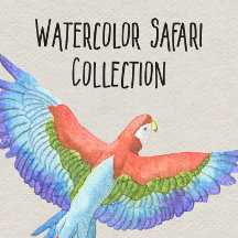 Watercolor Safari Home