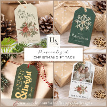 Personalized Christmas Gift Tags