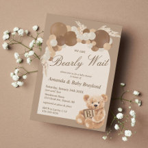 Pampas Grass Boho Teddy Bear