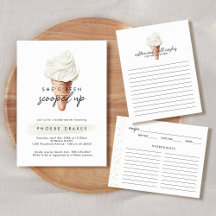 She's Been Scooped Up Bridal Shower