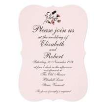 Pink Blossoms and Hummingbirds on Pale Pink