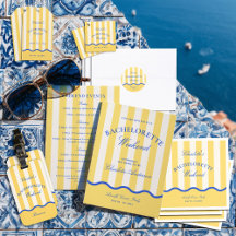 Modern Summer Bachelorette Weekend