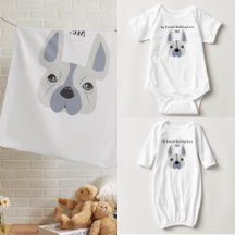 My French Bulldog loves me! baby collection