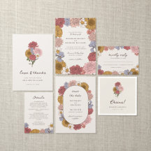 Boho Vintage Floral Wedding