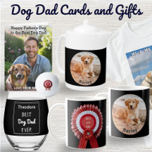 Dog Dad Father's Day Cards & Gifts
